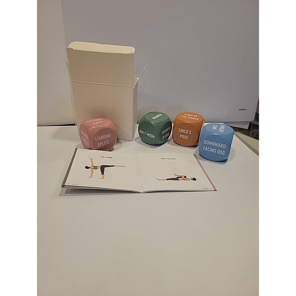 YOGA DICE KIT TRANQUILITY IS JUST A ROLL AWAY